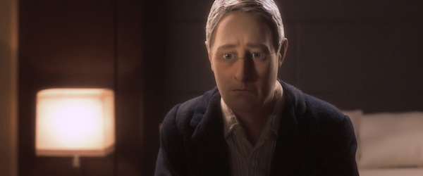 David Thewlis voices Michael Stone in the animated stop-motion film, ANOMALISA