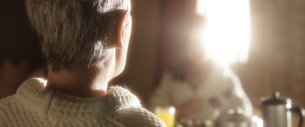 Scene from the stop-motion animated film, ANOMALISA, by Paramount Pictures.