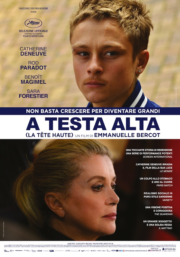 A Testa Alta: il trailer del film con Catherine Deneuve