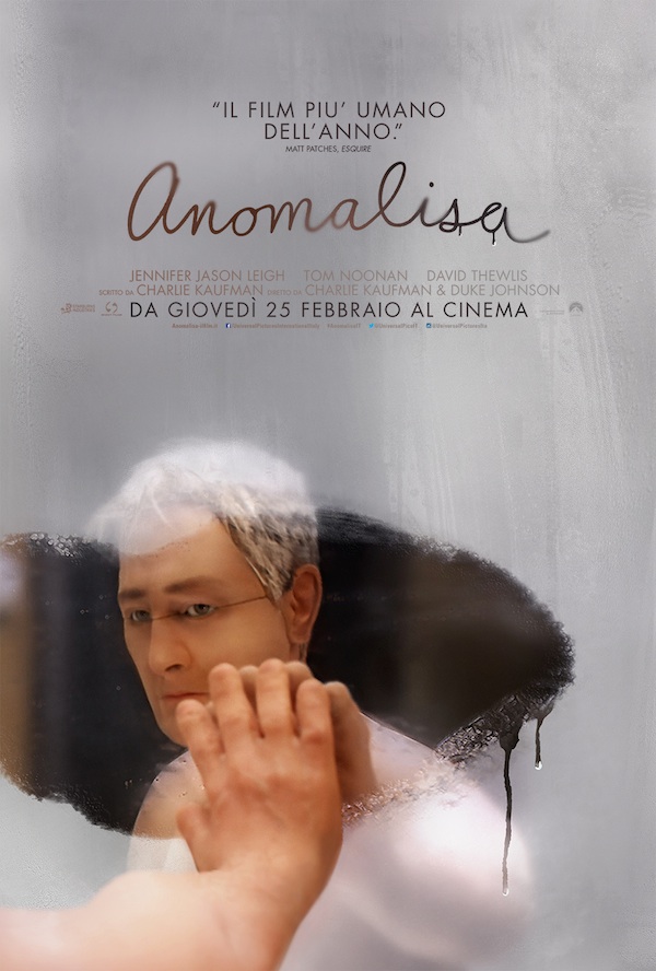 Anomalisa: dal 25 febbraio 2016 al cinema