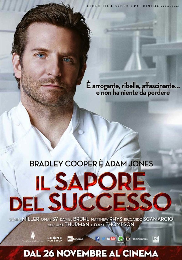 Il sapore del successo: il film con Bradley Cooper nelle vesti di uno chef