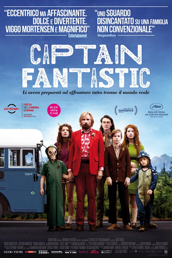 Festa del Cinema di Roma: Captain Fantastic vince il Premio del Pubblico BNL