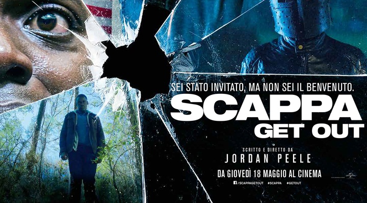 Scappa – Get Out, il manifesto italiano del film campione d’incassi USA