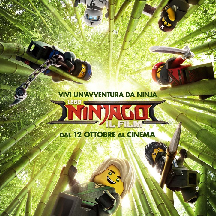 Lego Ninjago Il Film, il primo poster ufficiale italiano del film sulle famose costruzioni