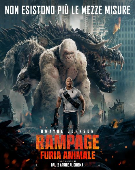 Rampage - Furia animale, trailer ufficiale in italiano