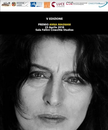Premio Anna Magnani, lunedì 23 aprile 2018 a Roma