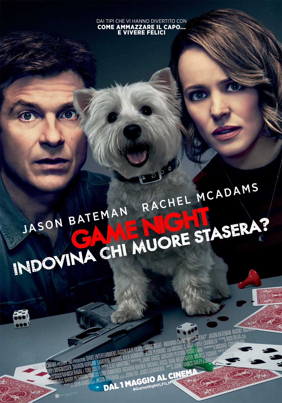 Game Night - Indovina chi muore stasera?, poster ufficiale italiano