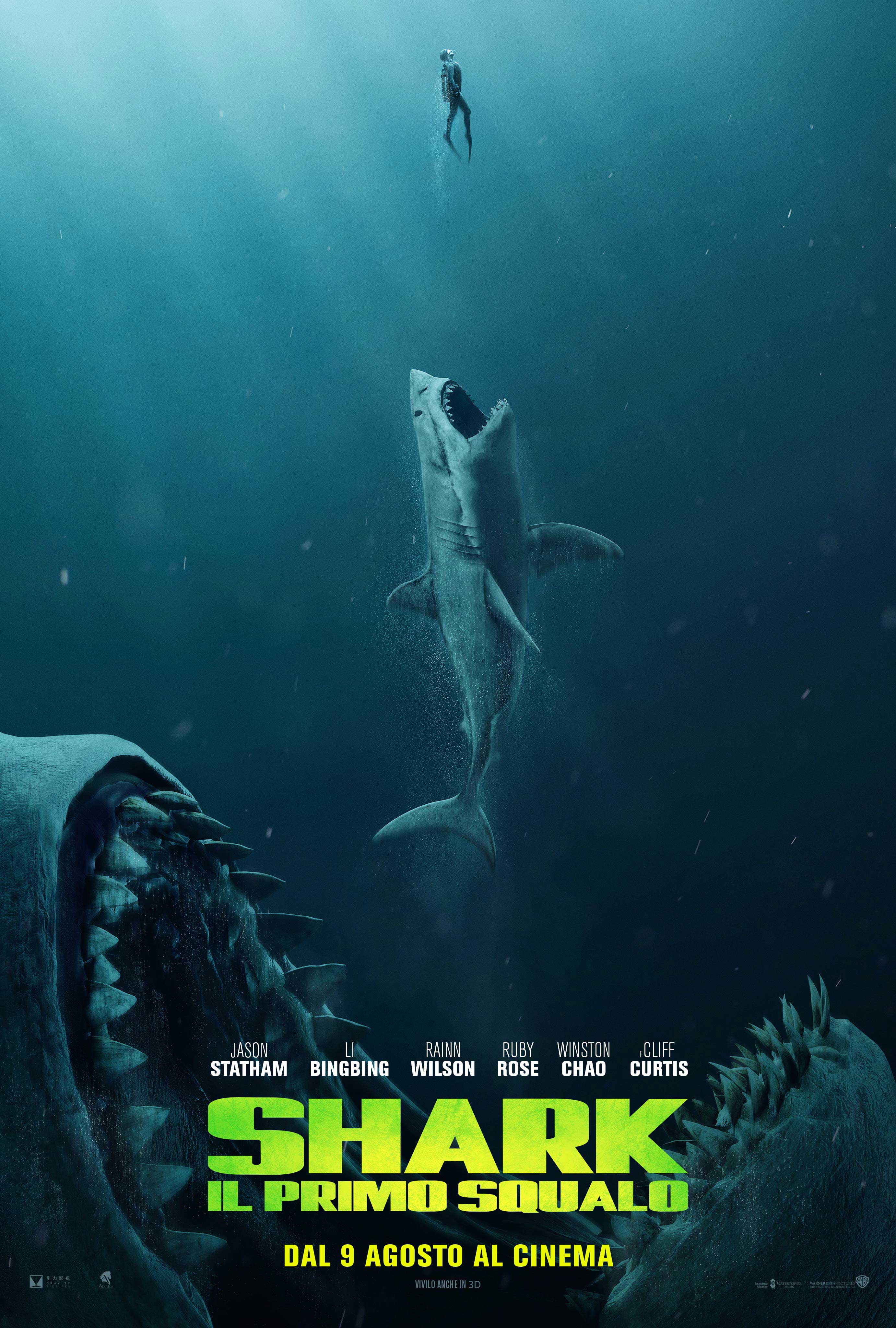 Shark – Il primo squalo, trailer ufficiale italiano e poster