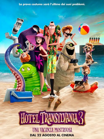 Hotel Transylvania 3, poster ufficiali dei personaggi