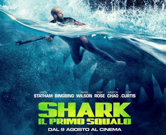 Shark – Il primo squalo, poster ufficiale del film