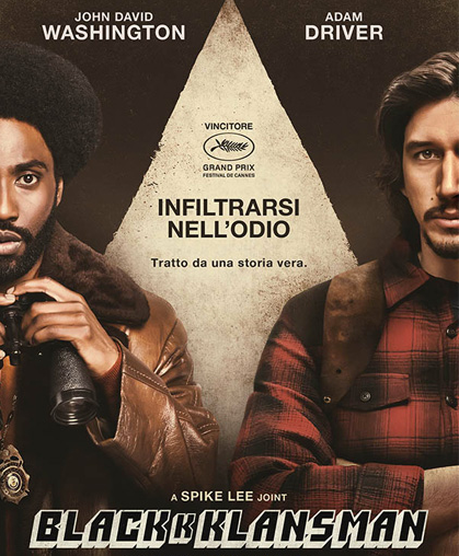 BlacKkKlansman, trailer ufficiale italiano