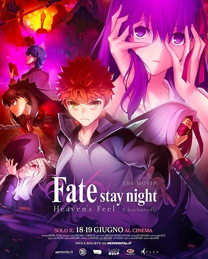 Fate/stay night: Heaven's Feel - II. lost butterfly, trailer ufficiale