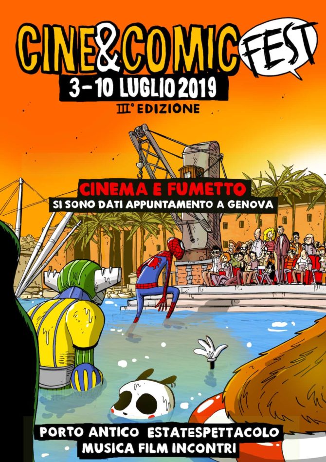 Cine&Comic Fest, dal 3 al 10 luglio a Genova