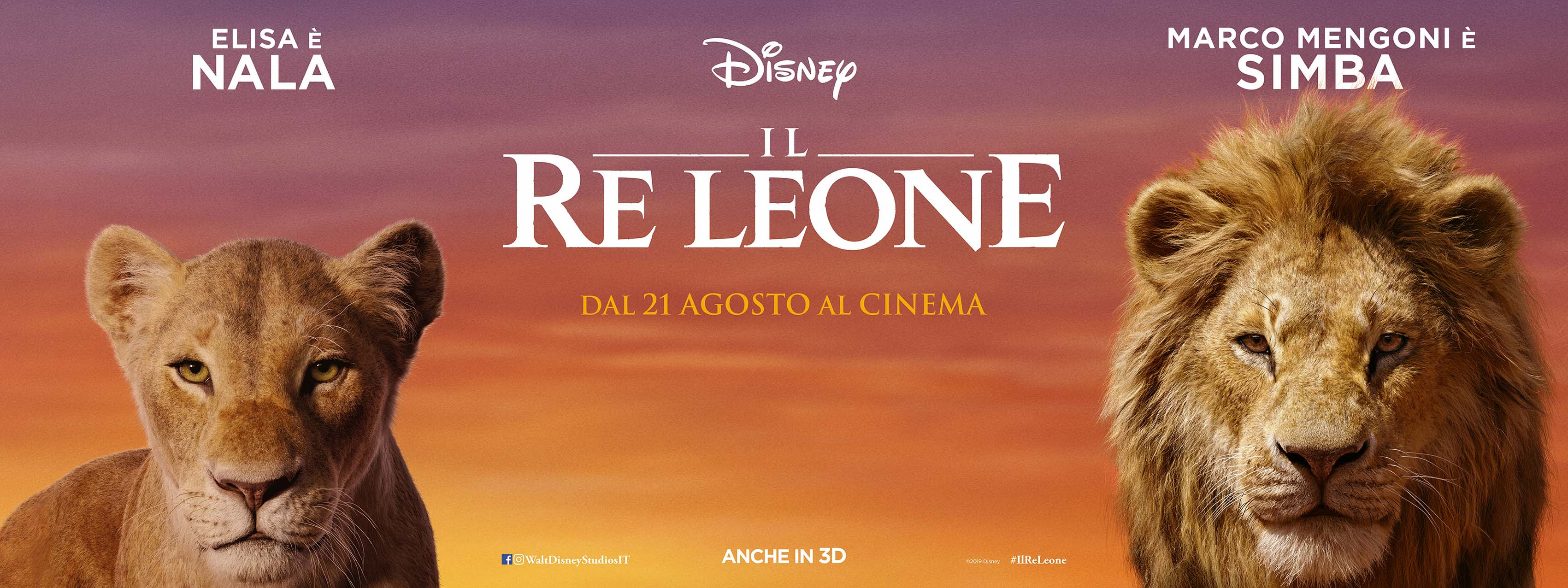 Il Re Leone, Elisa è Nala e Marco Mengoni è Simba nella versione italiana del film