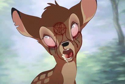Bambi horror: il dolce cerbiatto diventa un killer